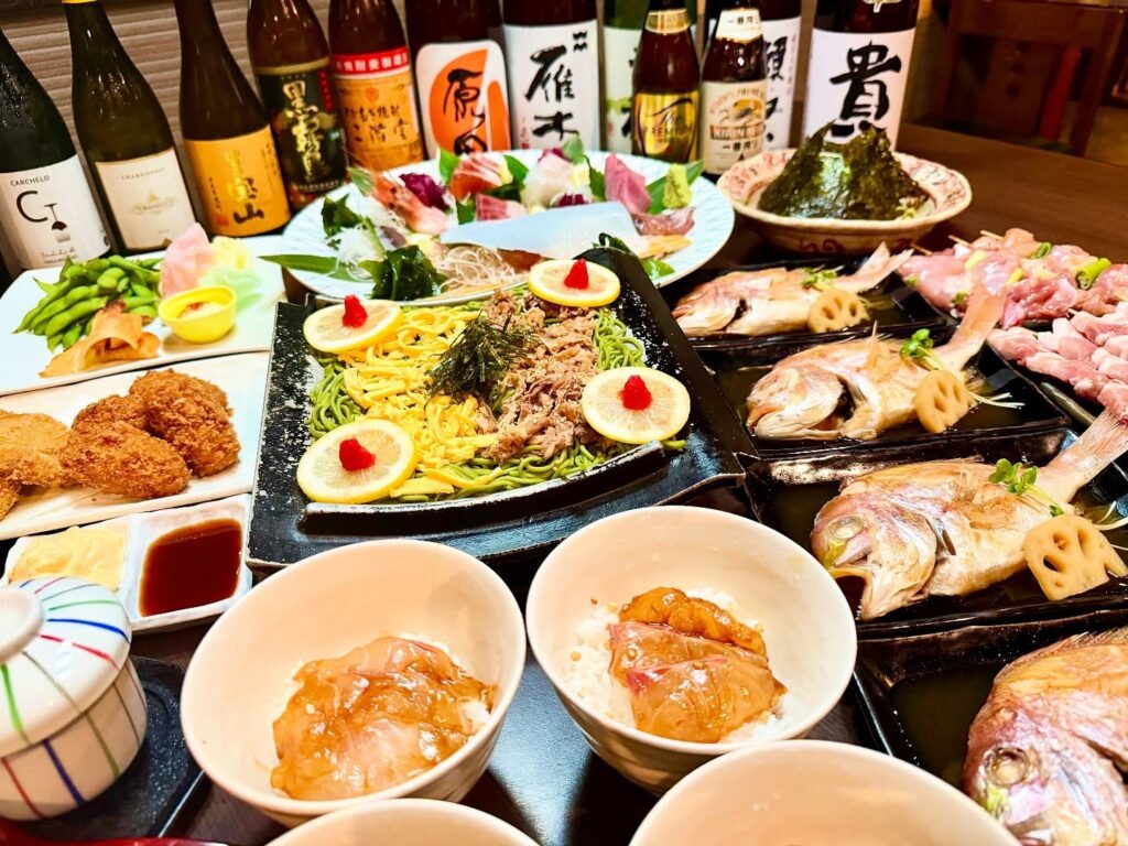 冬　宴会　コース　徳山　居酒屋　ぜん