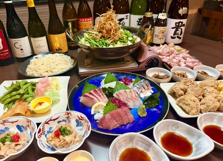 冬コース 徳山 居酒屋 個室 ぜん 瓦そば