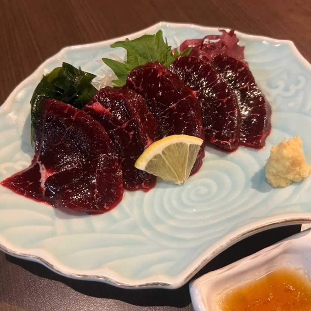 鯨　お刺身　赤身