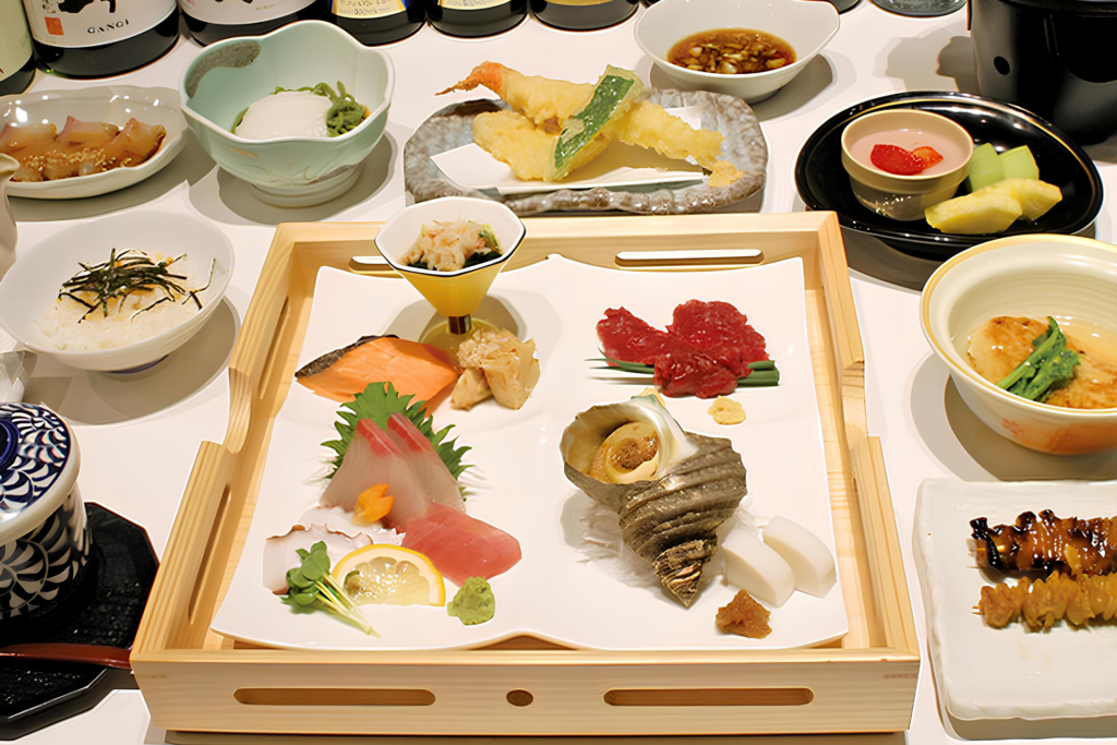 懐石　八寸　デザート　瓦そば　居酒屋　個室　ぜん